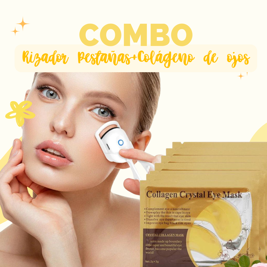 Combo Rizador Pestañas+Colágeno de ojos